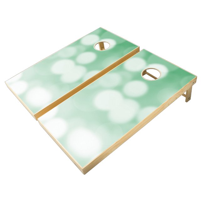 Bokeh | Zazzle_Growshop. Cornhole Set (Angled)