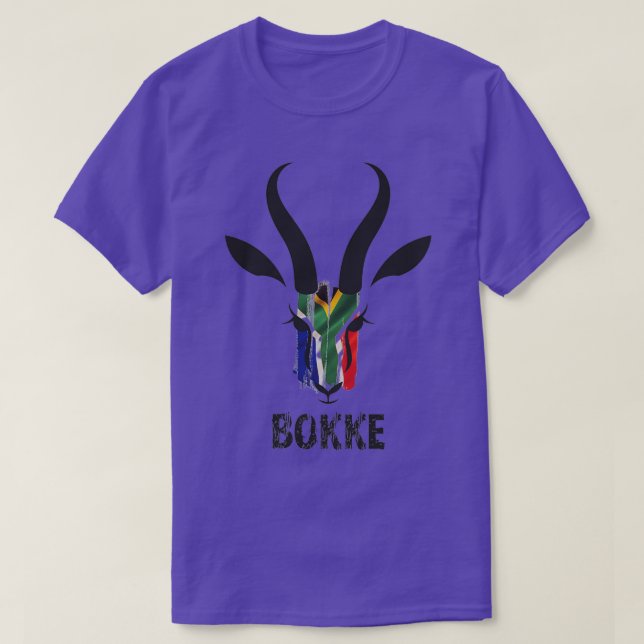 Bokke Springboks Rugby World Champs T-Shirt (Design Front)
