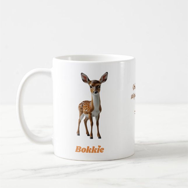 BOKKIE Afrikaans Saffa Expat Afrikaanse Humor Coffee Mug (Left)