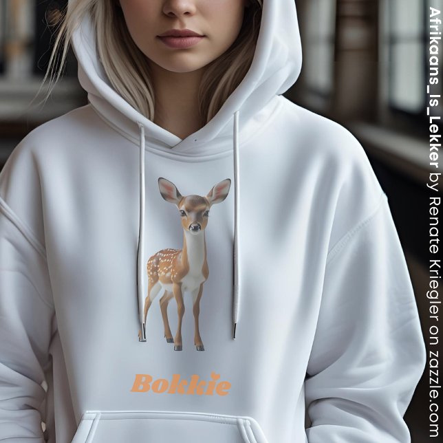 BOKKIE Afrikaans Saffa Expat Afrikaanse Humor Hoodie (Creator Uploaded)