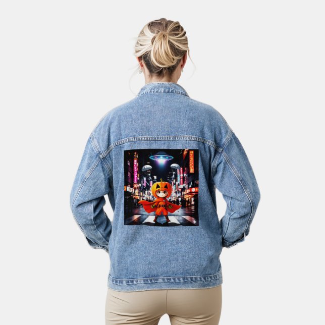 Bokuchander Ladies Jackets（ボクチャンダー レディース ジャケット Denim Jacket (Model)