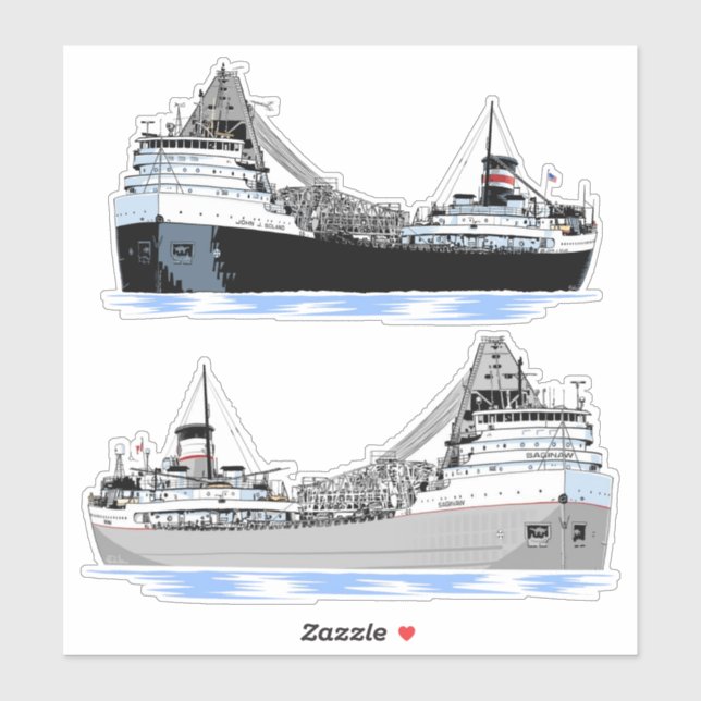 Boland and Saginaw history set Sticker (Sheet)