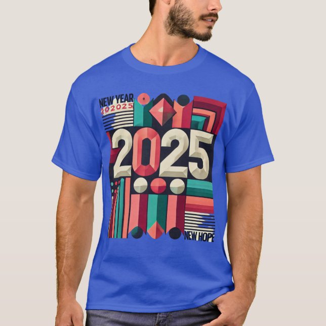 Bold 2025 New Year Design: Fresh Start Tee (Front)