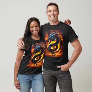 Bold 3D Snake Dragon T-Shirts