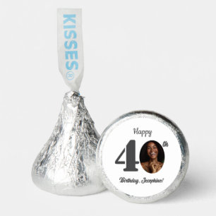 Bold 40th Birthday Party Photo Hershey®'s Kisses®