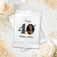 Bold 40th Birthday Party Photo