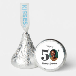 Bold 50th Birthday Party Photo Hershey®'s Kisses®