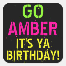 Bold 80's/90's Neon Colors Funky Retro