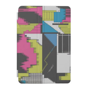 Bold 80s Abstract Geometric Pattern iPad Mini Cover