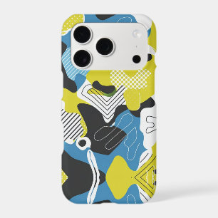 Bold Abstract Camo Pattern iPhone 17 Pro Case