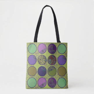 Bold Abstract Circle  Tote Bag
