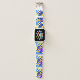 Bold Abstract Confetti  Apple Watch Band