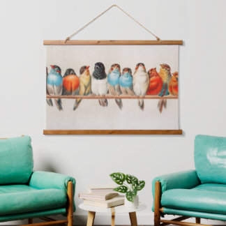 Bold Abstract Painting Hanging Tapestry