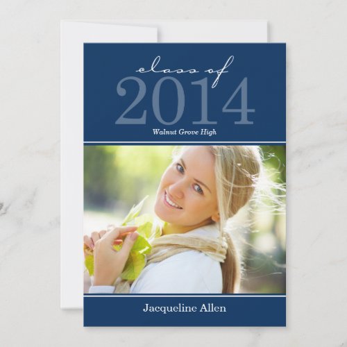 Bold and Beautiful Graduation Invitation