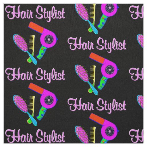 BOLD AND BEAUTIFUL HAIR STYLIST FABRIC