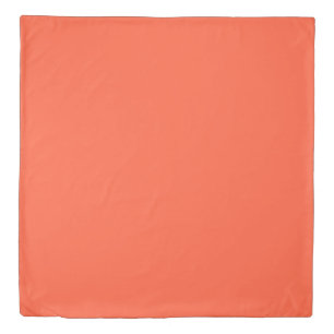 Bold and Cheerful Bedding Orange Color Twin Duvet Cover