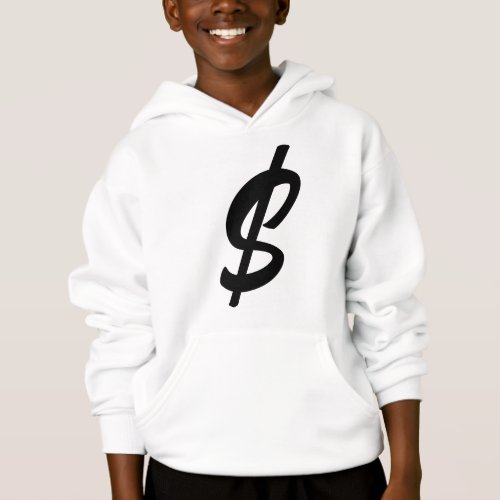 Bold and Classic Dollar Logo T_Shirt for the fashi Hoodie