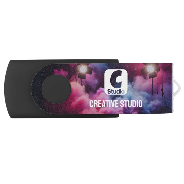Bold and Colorful USB Flash Drive for Professional (Front)