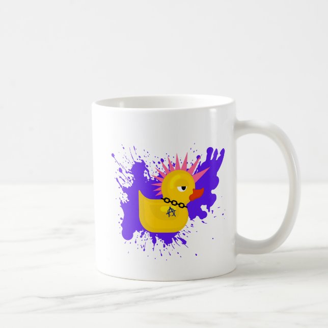 Bold and eccentric pop-art design coffee mug (Right)
