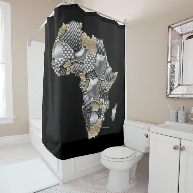 Bold and Elegant:  Shower Curtain (Creator Uploaded)