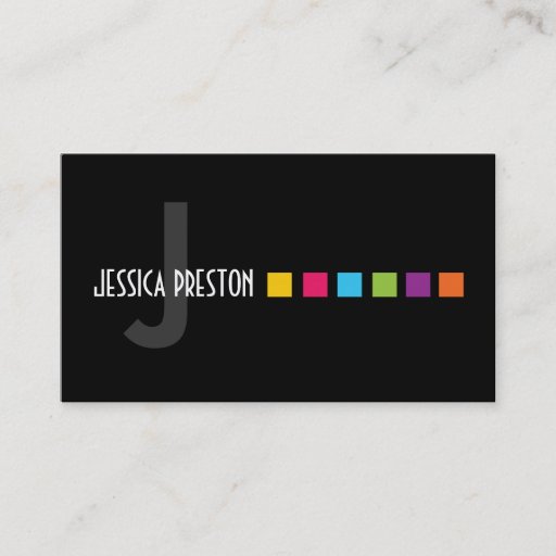 Customizable Bold and Hip Business Card