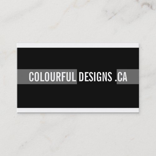 Bold and Modern Business Cards
