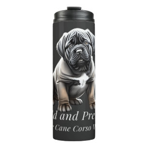 Bold and pretty: the Cane Corso way Thermal Tumbler