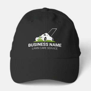 Bold and Professional Lawn Care mowing Performance Cap