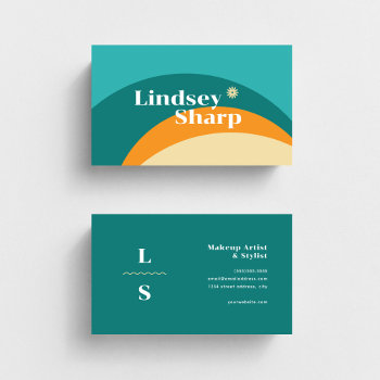 Bold And Retro Business Cards by businessessentials at Zazzle