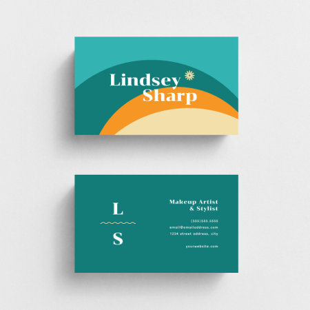 Bold And Retro Business Cards