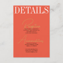 Bold and Retro Enclosure Card