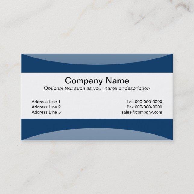 Bold and Simple Business Cards (Front)