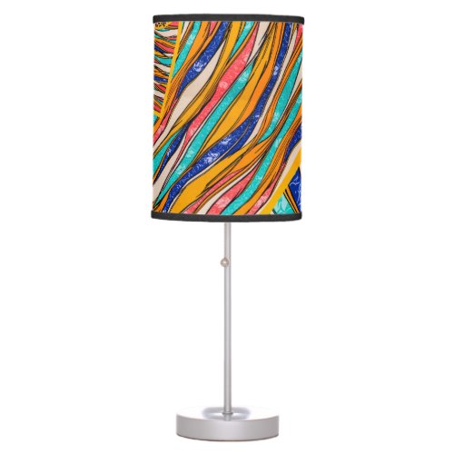 Bold and striking table lamp
