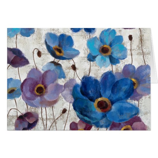 Bold Anemones Cards (Front Horizontal)