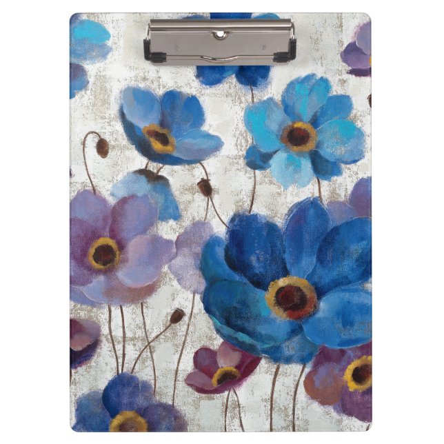 Bold Anemones Clipboard (Front)