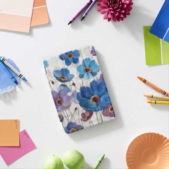 Bold Anemones iPad Mini Cover (In Situ)