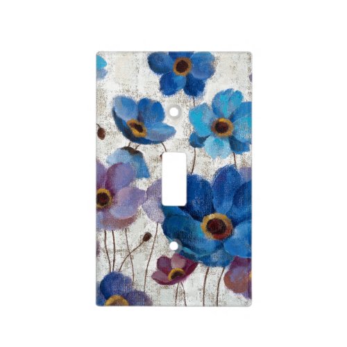 Bold Anemones Light Switch Cover