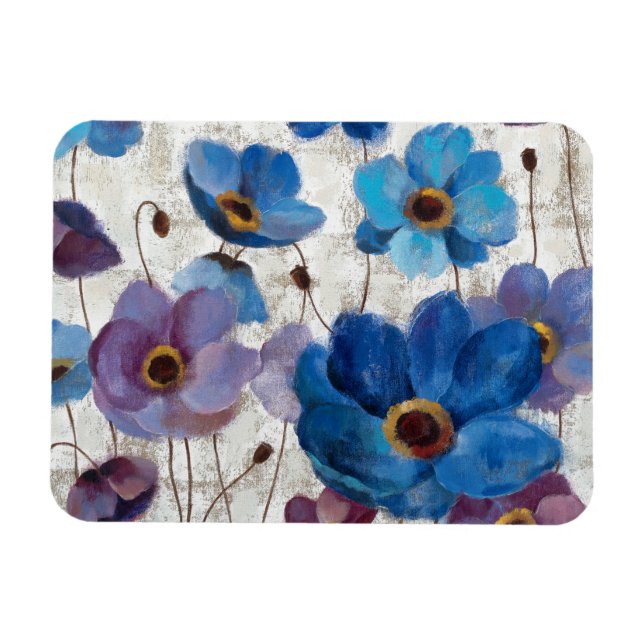 Bold Anemones Magnet (Horizontal)