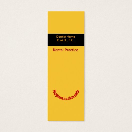 Bold Appointment Dentist (Front)