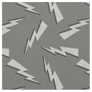 bold arrows modern geometric bolt neutral grey  fabric