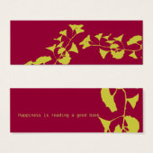 Bold Asian Colors of Nature Ginkgo Branches (Front & Back)