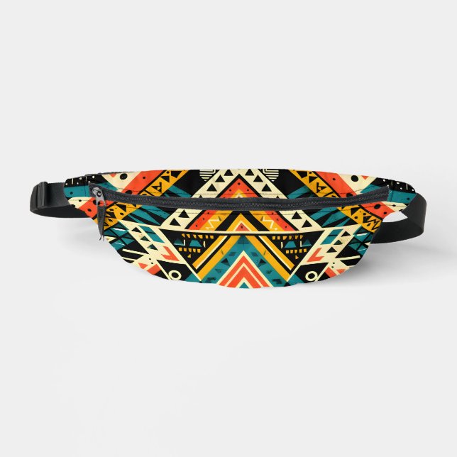 Bold Aztec Adventure  Fanny Pack (Front)