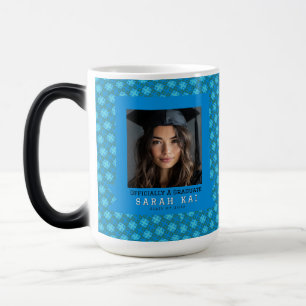 Bold Aztec Print Congrat Graduate Color Morph Mug