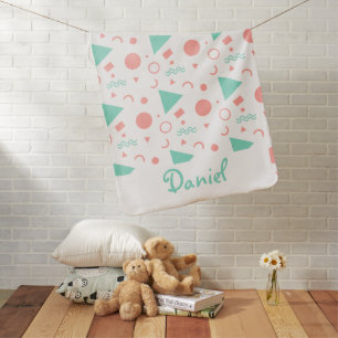 Bold Baby Boy Daughter Personalized Baby Gifts Blanket