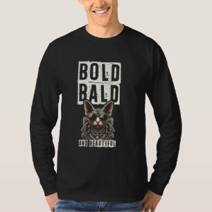 Bold Bald Beautiful Sphynx Cat Lover T-Shirt