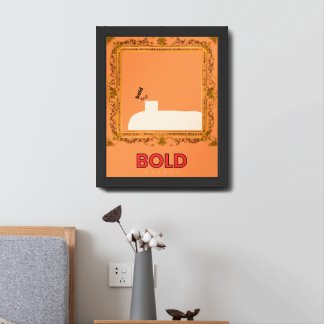 Bold Baldie Framed Art
