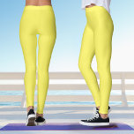 Bold Banana Yellow Yoga Leggings<br><div class="desc">These bold banana yellow yoga leggings can be mixed and matched to the namaste mandala tank tops in this collection.</div>