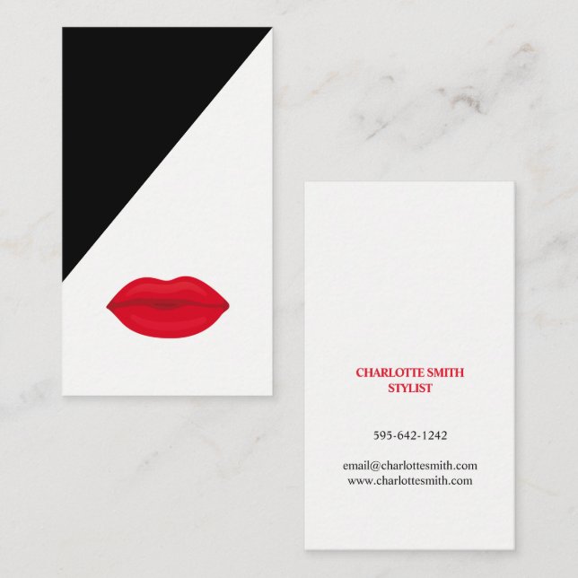 Bold -&- Beautiful Business Card (Front/Back)