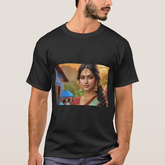Bold Beauty" "Grace in Motion" "Elegance Redefined T-Shirt (Front)