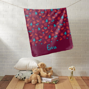 Bold Birth Stats Niece Baby Blanket For Girl